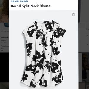 Daniel Rainn Bernal Split Neck Blouse